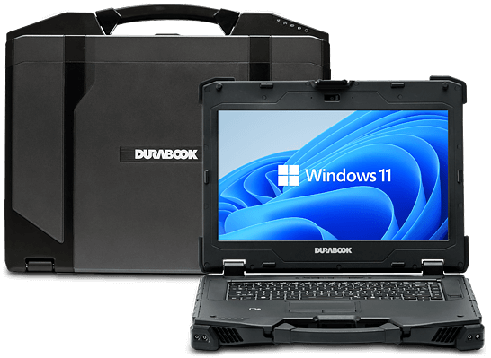 Les PC portables et les tablettes Durabook sont complètement compatibles avec le OS Windows 11